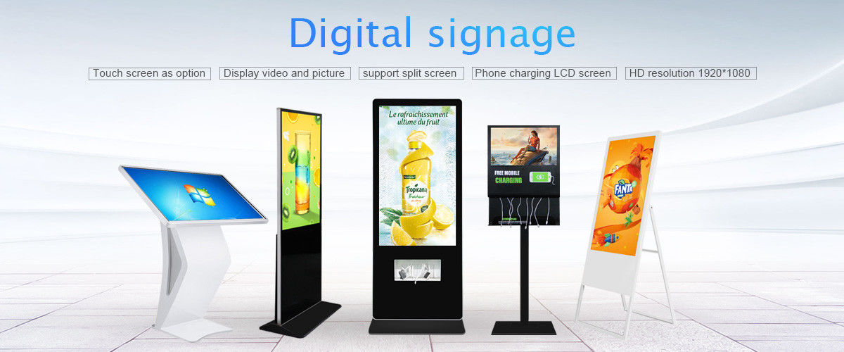 Quality LCD Advertising Screen & Touch Screen Interactive Whiteboard