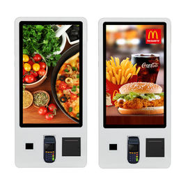 32 Inch Restaurant Digital Signage Capacitive Touch Screen Payment Machine