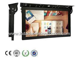 27'' Lcd Media Advertising Player Small Screen For Bus Display Fanless