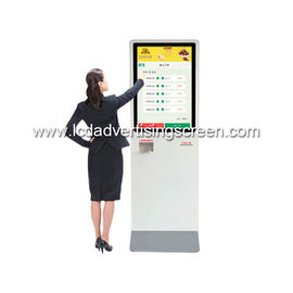 43 Inch Self Service LCD Touch Screen Kiosk Printer NFC Automated Register Machine