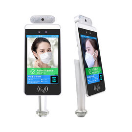 8 Inch Wifi Digital Signage Remote Keyless Entry Face Recognition With Temperature Sensor