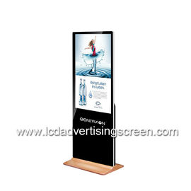 Resolution 1080 * 1920 Totem Digital Signage With Android Version 7.1 Black Color