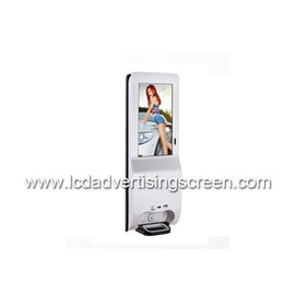 AC 110V - 240V 21.5 Inch LCD Advertising Screen Resolution 1080 * 1920 With Automatic Hand Sanitizer Dispenser
