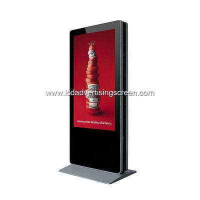 Floor Standing Double Screen TFT LCD Advertising Machine