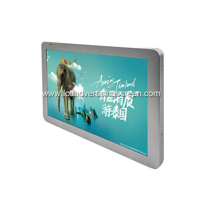 WiFi Control LCD Advertising Kiosk For Bus Stop