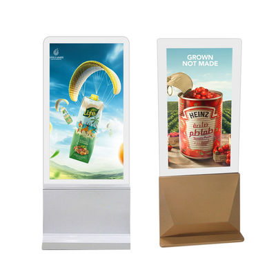 55in Double Sided 1.98mm Glass LCD Advertising Display Screen