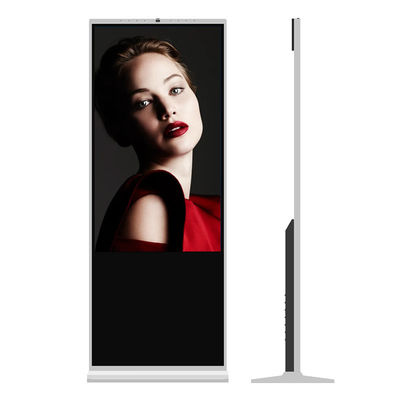 Floor Standing 55in Super Slim AIO Touch LCD Screen Display