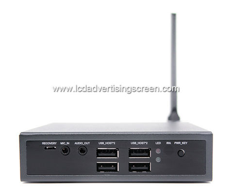 2GB Ram Laptop Video Player Box For Screens Advertising 350cd/M2