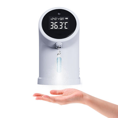 Fever Detector Mini IR Thermometer With Sanitizer Spray Gel Dispenser