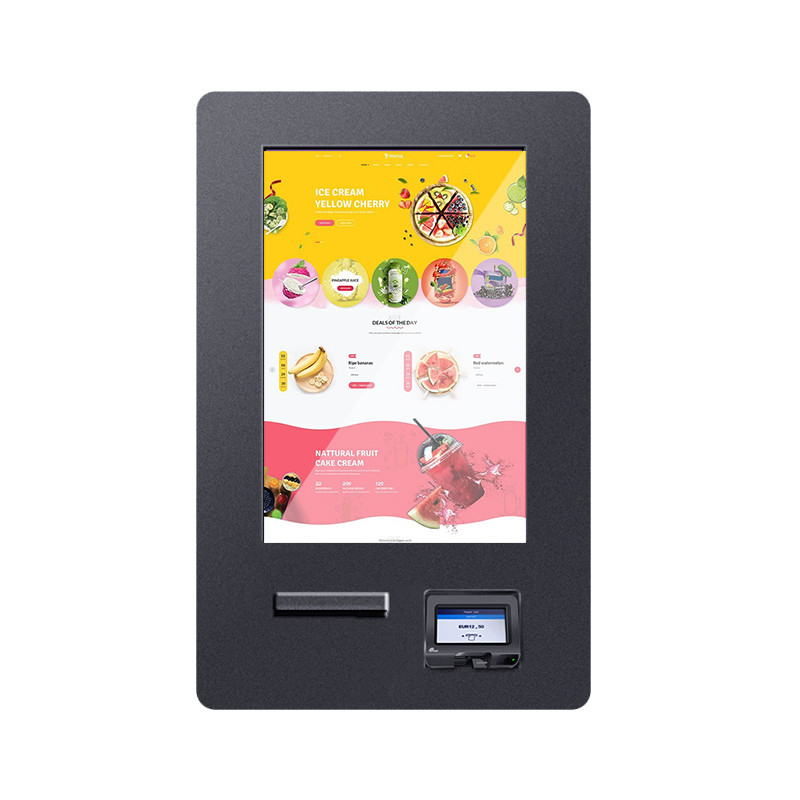 Outdoor Restautant Hotel Self Service Kiosk For The Receipt