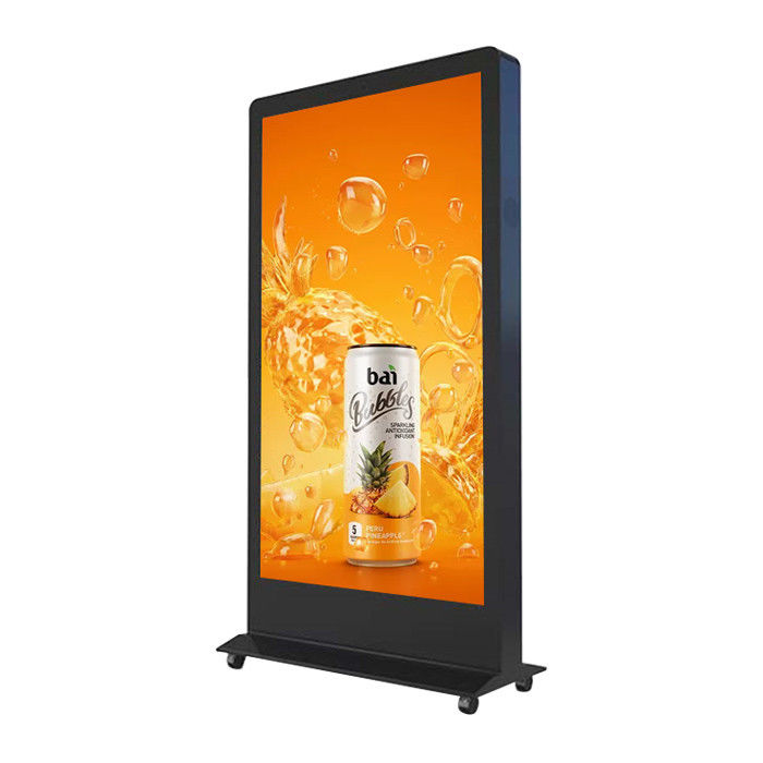55 inch floor stand outdoor lcd digital signage,waterproof outdoor advertising display