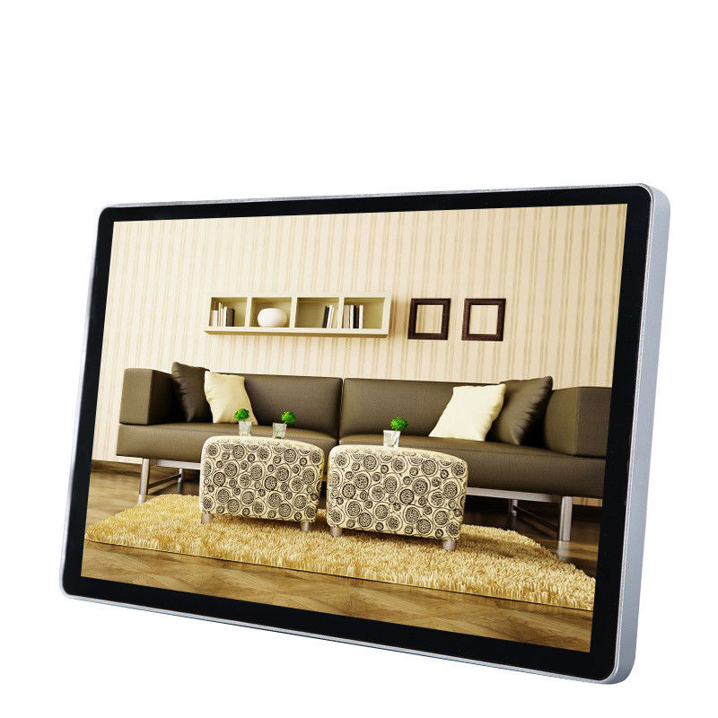 21.5 inches Black or Silver Frame Android wifi network wall mounted lcd advertising screen digital signage media player