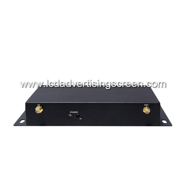 Black Media Player Box High Integration Density Metal case Material