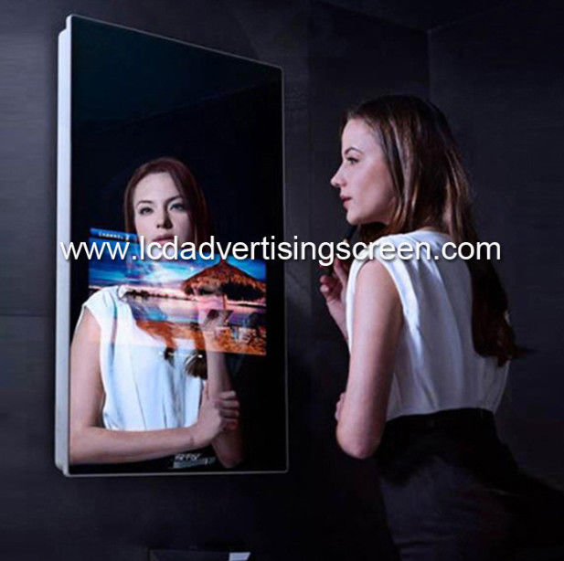 32'' Magic Mirror Advertising Media Player Motion Sensor Digital Signage Android OS