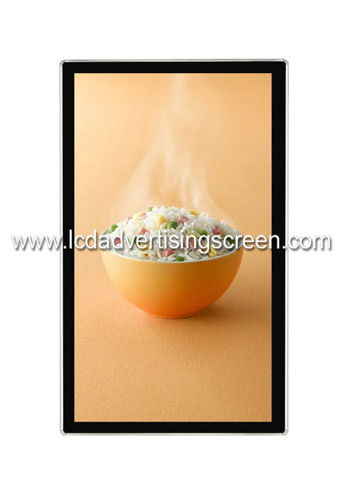 Restaurant Shop Lcd Advertising Screen Menu Board Display For Fast Food Bar Drink Poster Show With Wifi