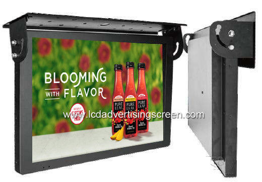 Android system 19 inch wifi wall mounted LCD Advertising Digital Signage Bus Player for promotion