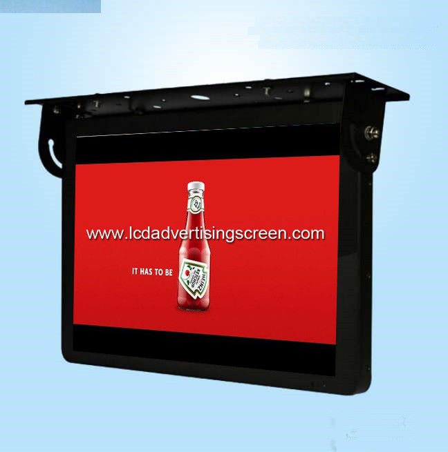 Android system 19 inch wifi wall mounted LCD Advertising Digital Signage Bus Player for promotion