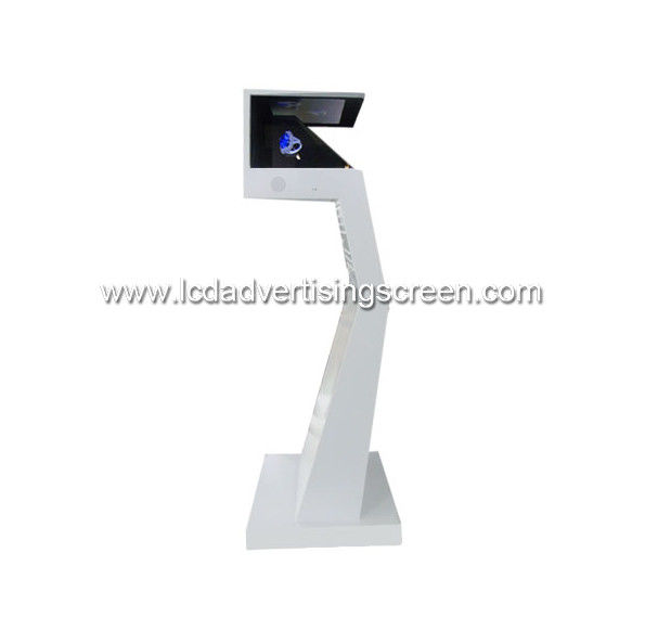 270 Degree Holographic Pyramid Display and Touch Screen Floor Standing Model