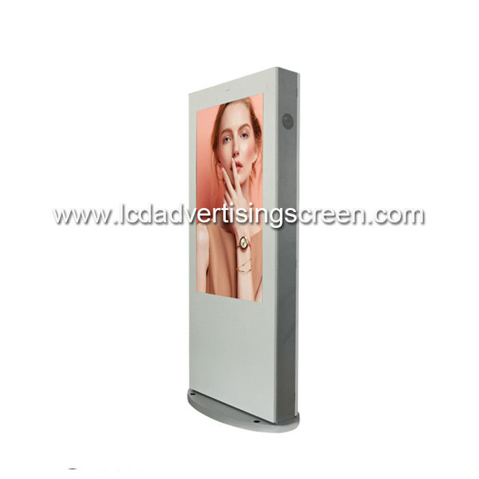 PC all in one touch screen outdoor display fan cooling industrial lcd monitor 55 inch network kiosk