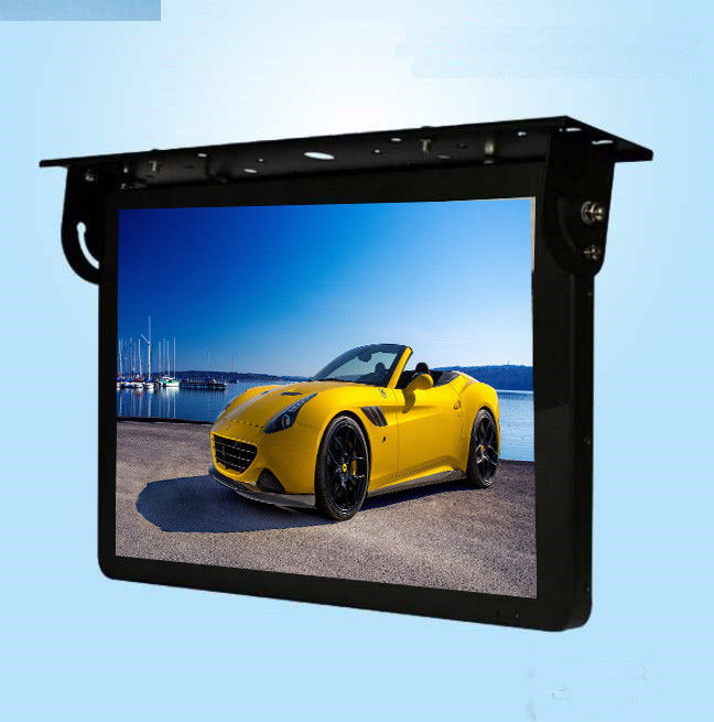 Android system 27inch wifi wall mounted LCD Advertising Digital Signage Bus Player for promotion