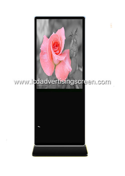 49'' Standing LCD Advertising Display IR Multipoint Touch Screen