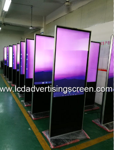 49 Inch Floor Digital Signage Infrared Touch Frame Android System