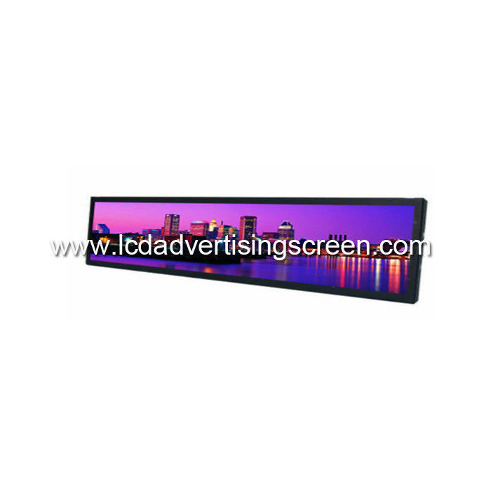16.8'' Stretched Bar LCD Digital Signage Supermarket Shelf Edge Screen Display