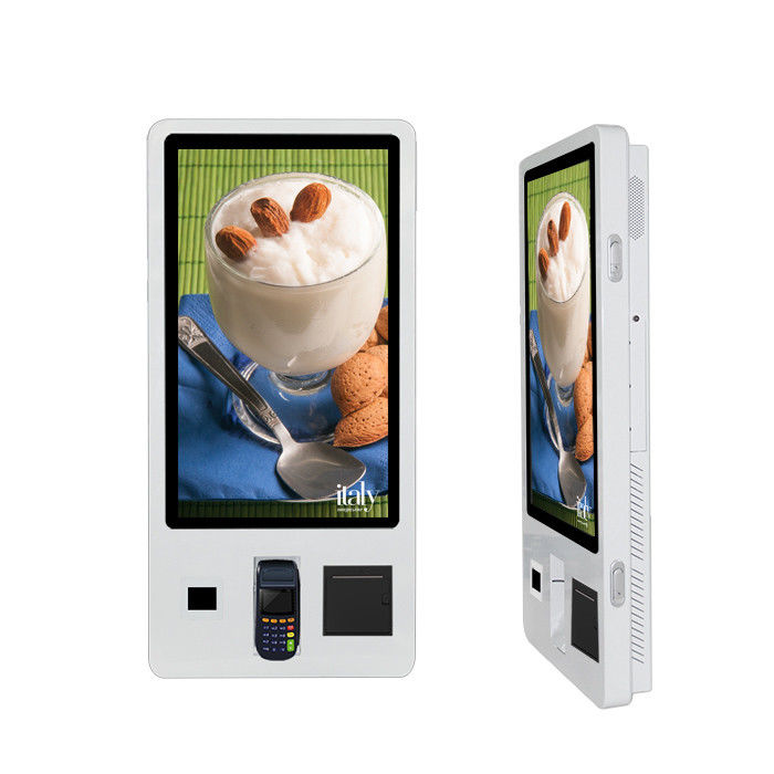 Terminal Restaurant Digital Signage Order Touch Screen Kiosk Android Payment Kiosk