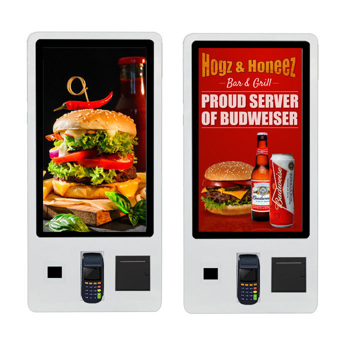Android Restaurant Digital Signage , Restaurant Self Order Kiosk