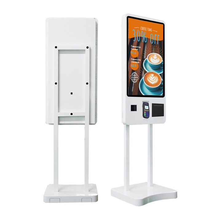 Ordering / Payment Restaurant Digital Signage QR Code And Receipt Or Ticket Printer