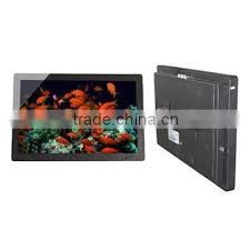 Android Bus Advertising Screen , Lcd Advertising Player Wall Mounted
