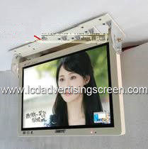 19inch Bus Advertising Screen , Lcd Media Advertising Player Small Screen