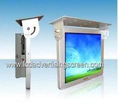 19inch Bus Advertising Screen , Lcd Media Advertising Player Small Screen