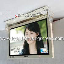 Indoor Bus Advertising Screen Digital Signage 350cd/M2 Brightness