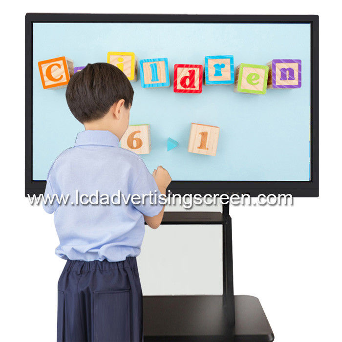86 Inch Digital Interact Whiteboard With Infrared Touch Black color