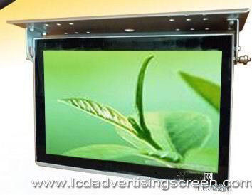 Tft Bus Advertising Screen Lcd Remote Control Open Frame Meida Display Stands