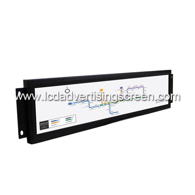 24.6" LCD Advertising Screen , LCD Bar Display 700nits 1920*578 Bus Stretched  Open Frame