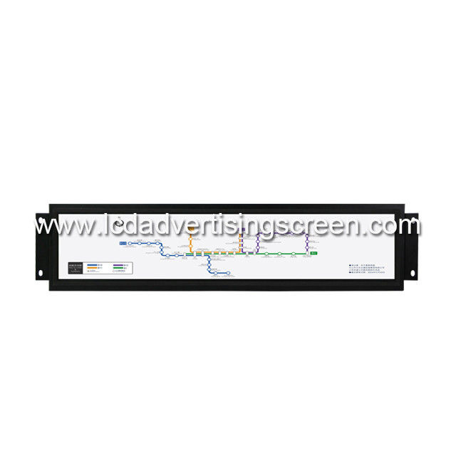 24.6" LCD Advertising Screen , LCD Bar Display 700nits 1920*578 Bus Stretched  Open Frame