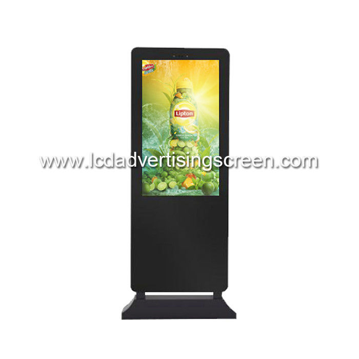 IP65 Outdoor Digital Signage Advertising Monitor Sunviewable , Outdoor Totem Kiosk