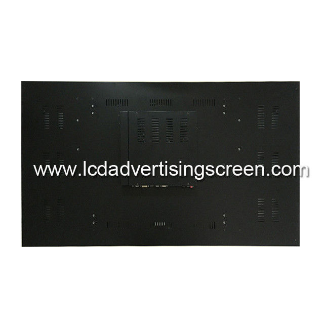 1.8mm Gap 700cd Floor Stand 4x3 Video Wall With Split Screen Advertising Display