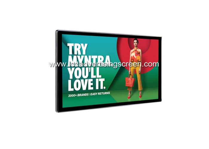 55'' LCD Advertising Screen 1080P IPS Screen Ad Player Display Android 4K Android 7.1 OS