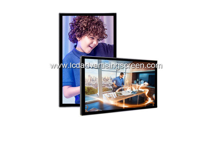 Restaurant Digital  Lcd Advertising Player Menu Advertising 65''