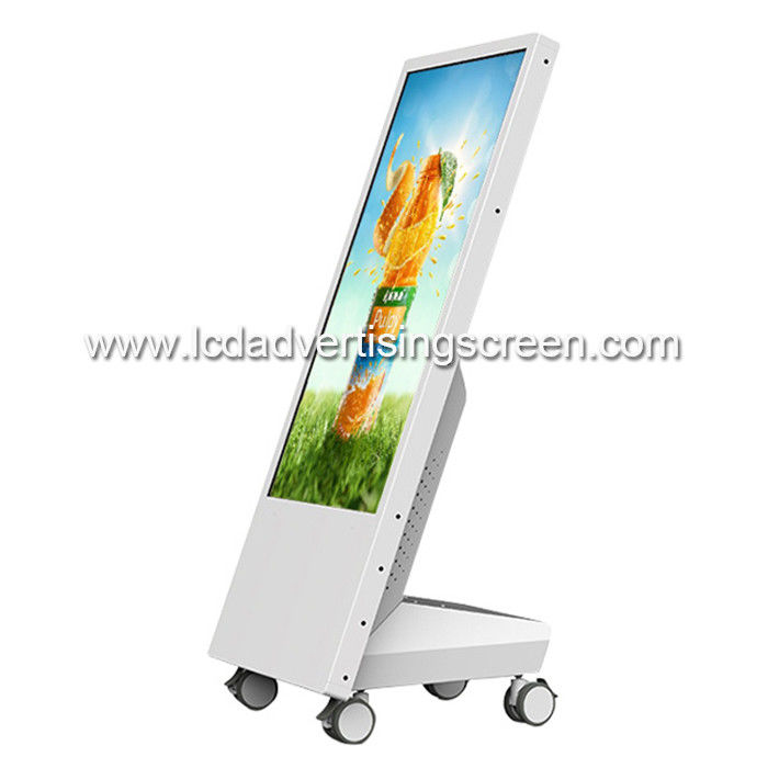 32inch Movable Nano Film Touch Screen LCD Display Stand for Retail Shop