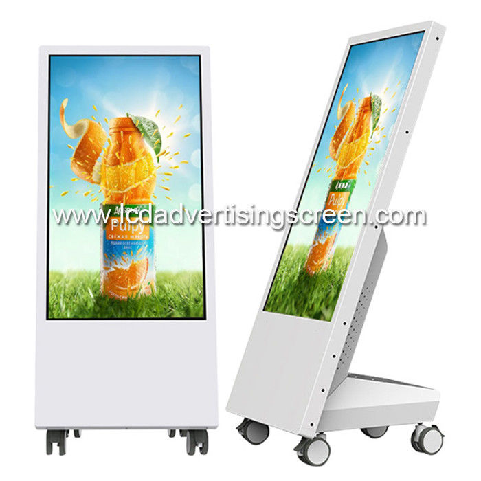 32inch Movable Nano Film Touch Screen LCD Display Stand for Retail Shop
