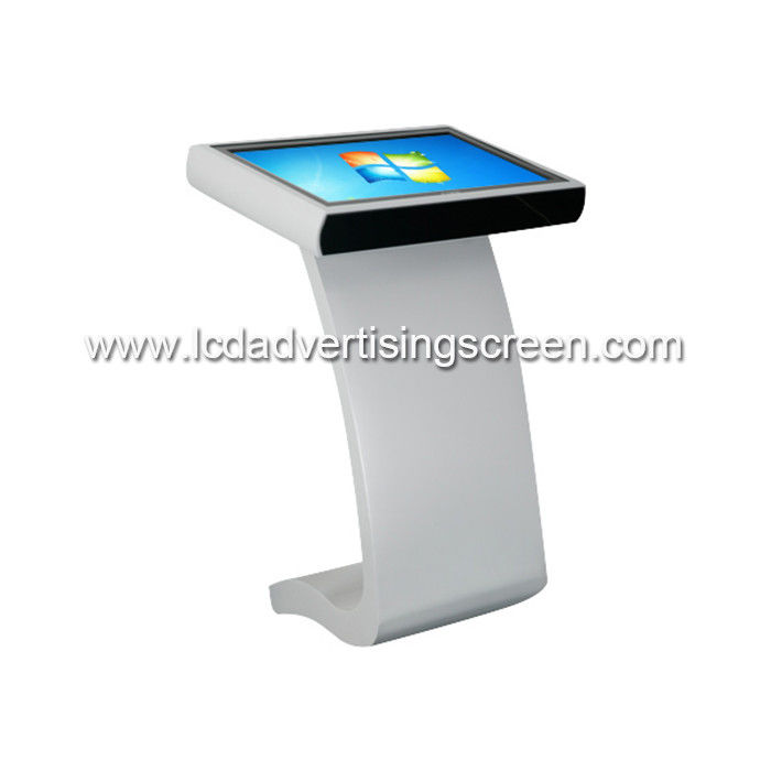 Shopping Mall 18.5 Inch Small Size LCD Capacitive Touch Table Kiosk Display