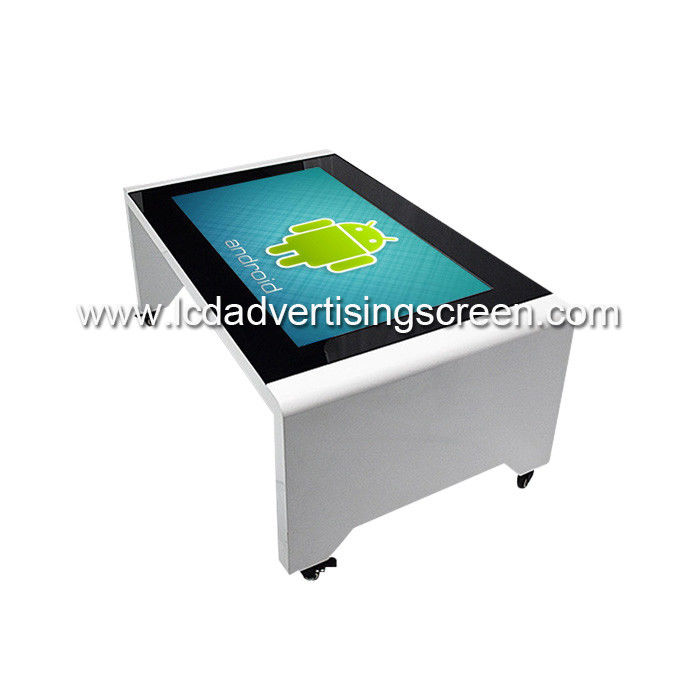 43 Inch Meeting Room Waterproof Smart PCAP Touch Screen Table Display with Win 10 System