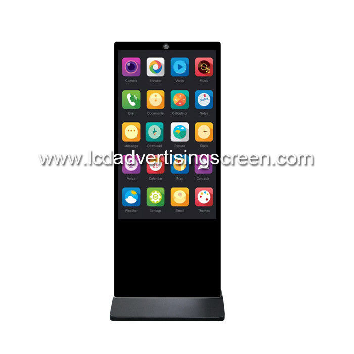 LCD  Advertising PCAP Touch Screen Digital Signage Interactive Kiosk Interactive Video Call Camera Kiosk Machine