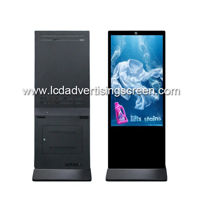 LCD  Advertising PCAP Touch Screen Digital Signage Interactive Kiosk Interactive Video Call Camera Kiosk Machine