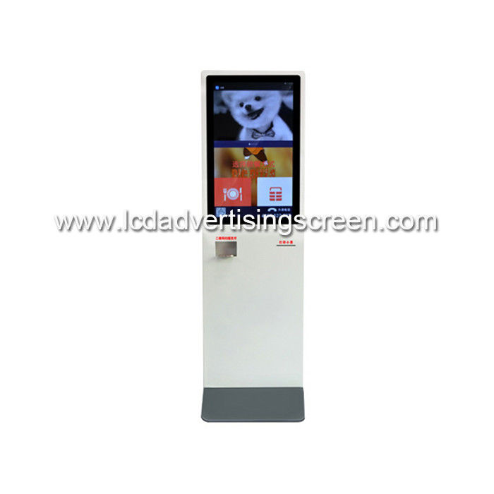 43 Inch Self Service LCD Touch Screen Kiosk Printer NFC Automated Register Machine