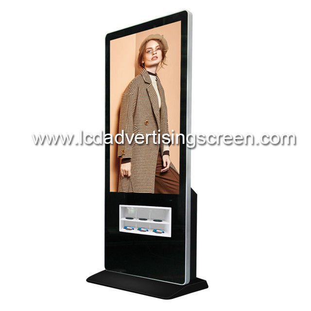 Remote Control Android Advertising Screen With Wireless Phone Charging Function